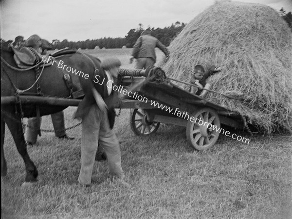 HAYMAKING NEAR CROMLECH